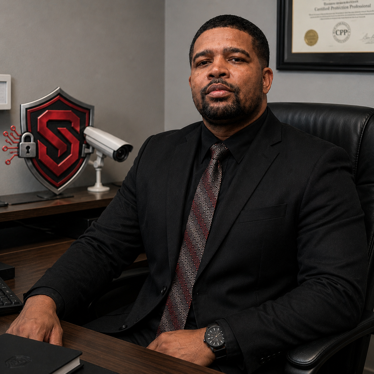 Jerrid A. Lipscomb, Founder and CEO of SEBIX Group, in his office